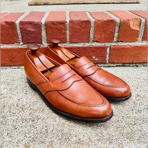 Like New Poulsen Skone New & Linewood Edward Green Loafers Made In England